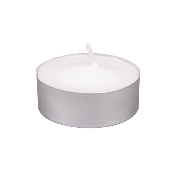 Hospitality Emporium Candles Tea Lights, FragranceFree, Aluminum Cups